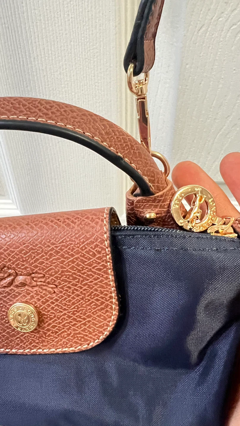 Long champ XS pouch bag(strap included) - photo 4