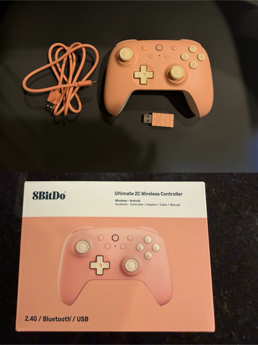 8BitDo Ultimate 2C Wireless Controller - Pink - photo 2