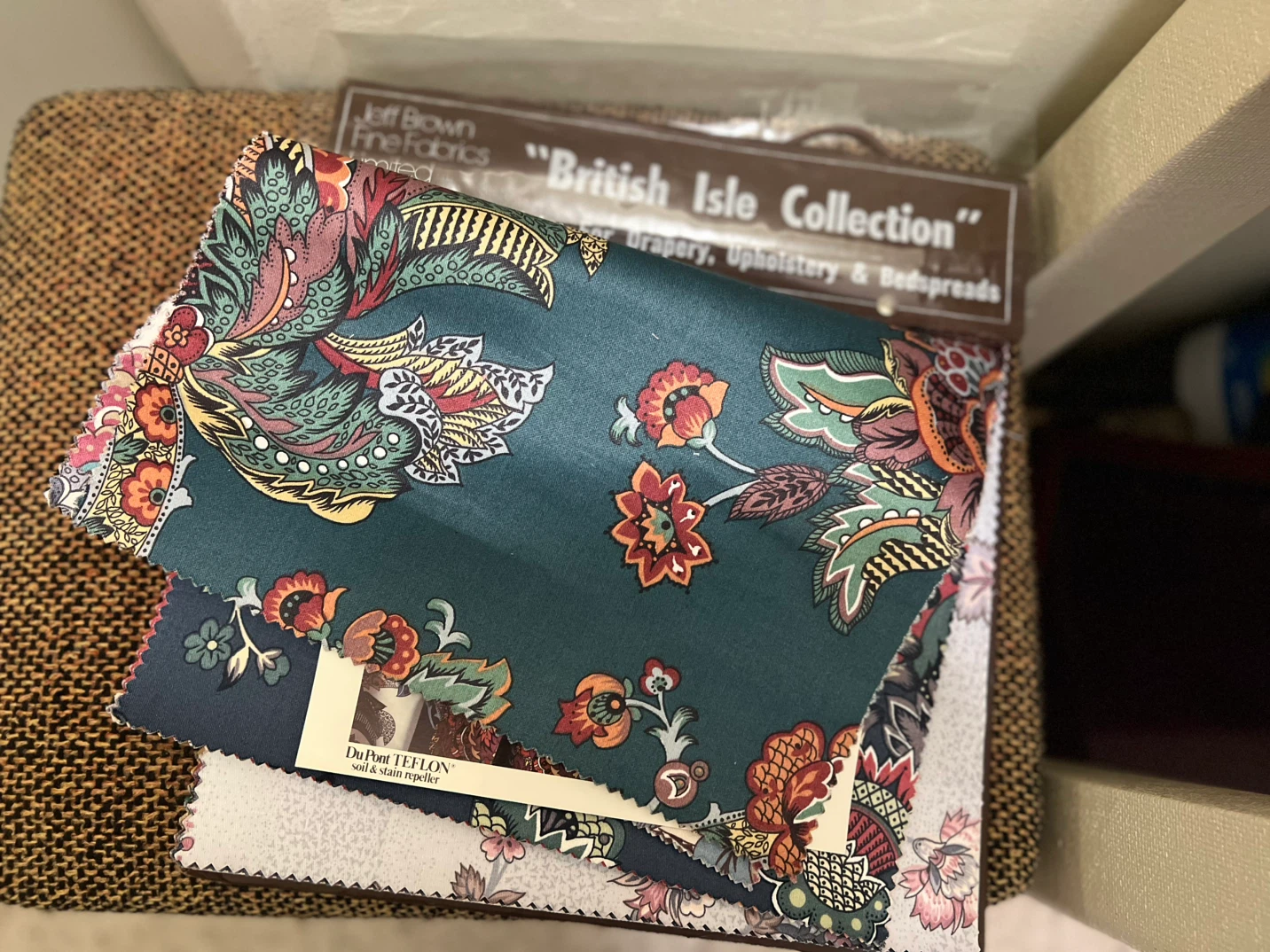 Jeff Brown Fine Fabrics British Isle Collection Fabric Swatches