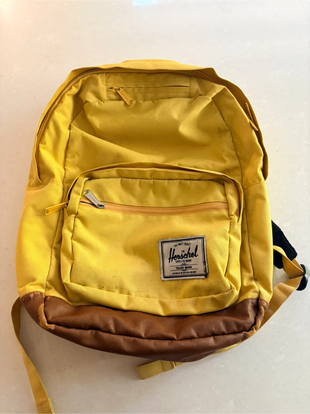 Herschel Supply Co. Yellow Backpack
