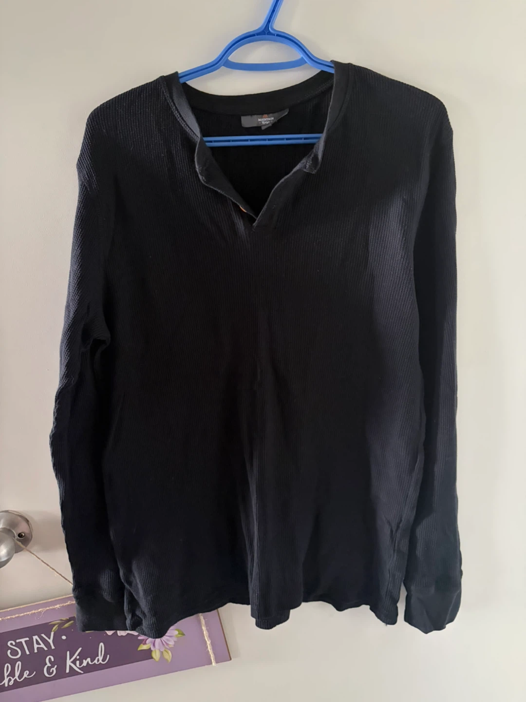 Mountain Ridge Long Sleeve Henley Shirt