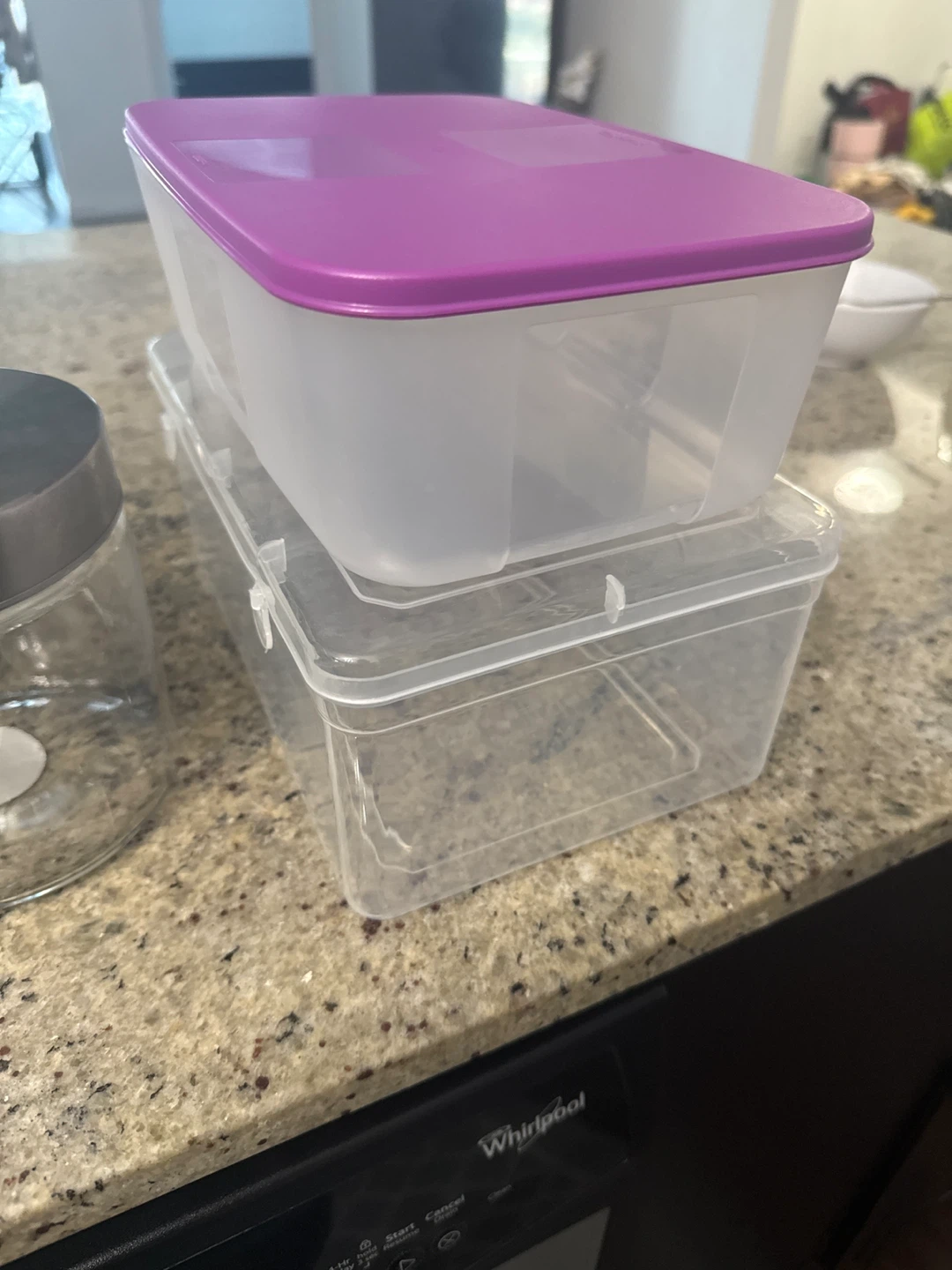 Glass Food Storage Jars with Metal Lids - photo 4