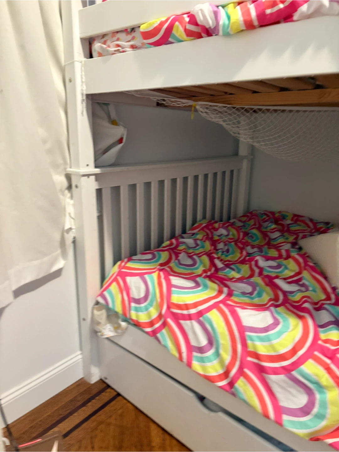 FULL bed over FULL bunk bed with trundle - 3 mattresses - photo 4