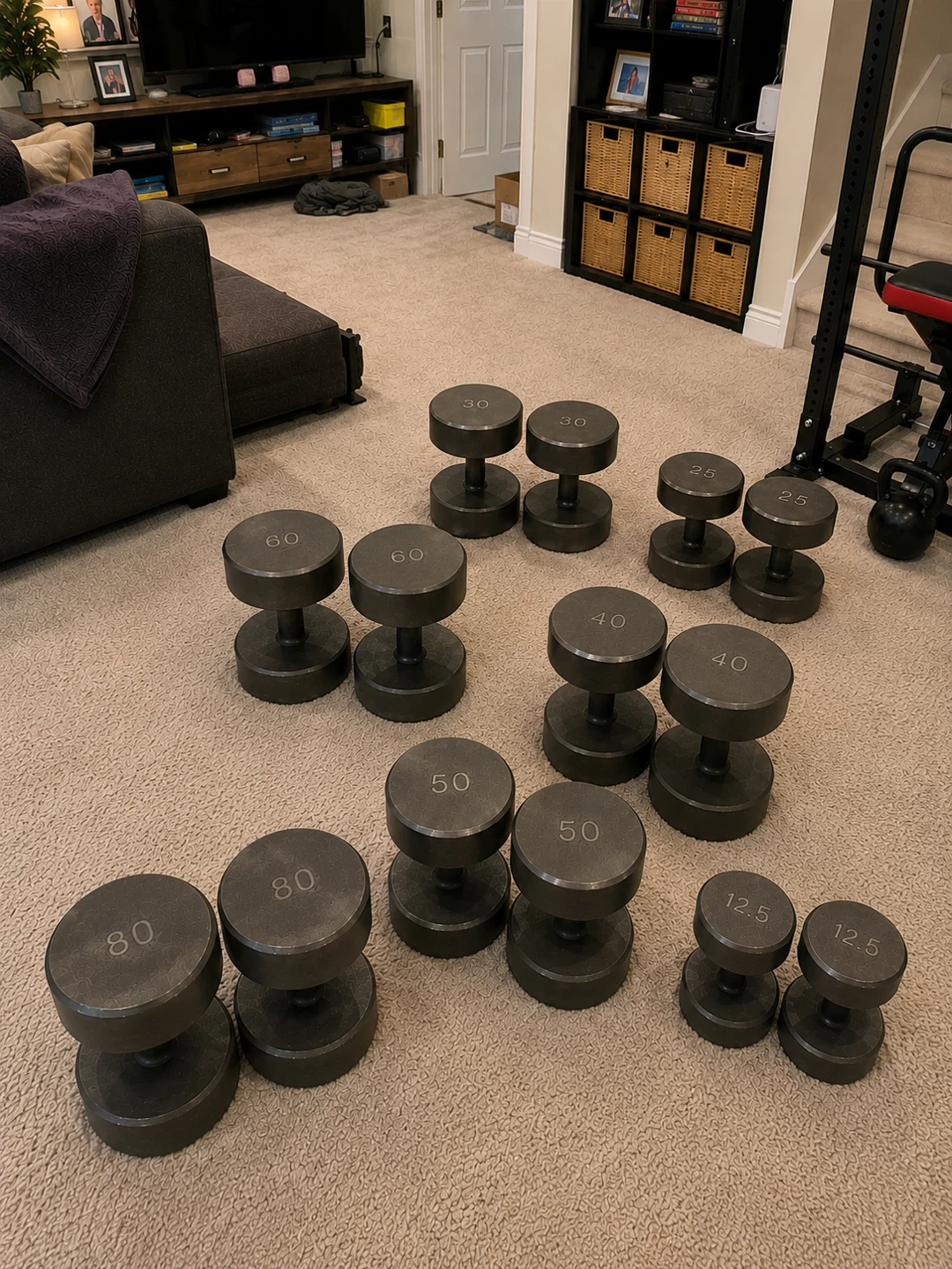 Set of Dumbbells