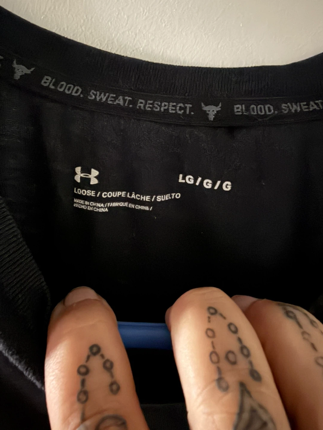 Under Armour Project Rock "Iron Paradise" T-Shirt LG - photo 2