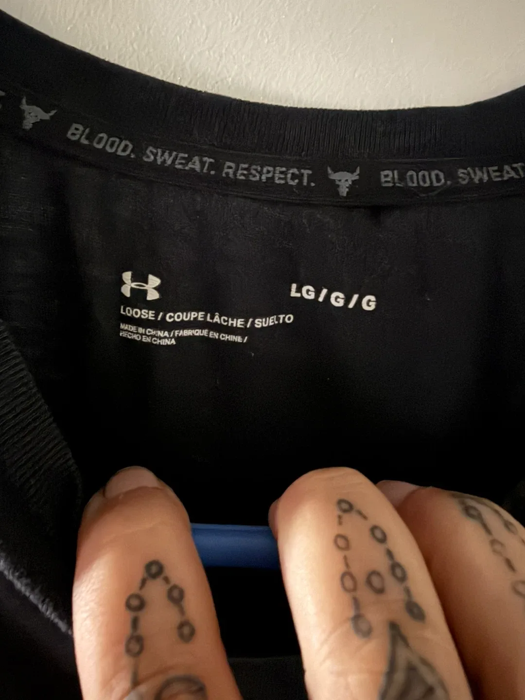 Under Armour Project Rock "Iron Paradise" T-Shirt LG - photo 2