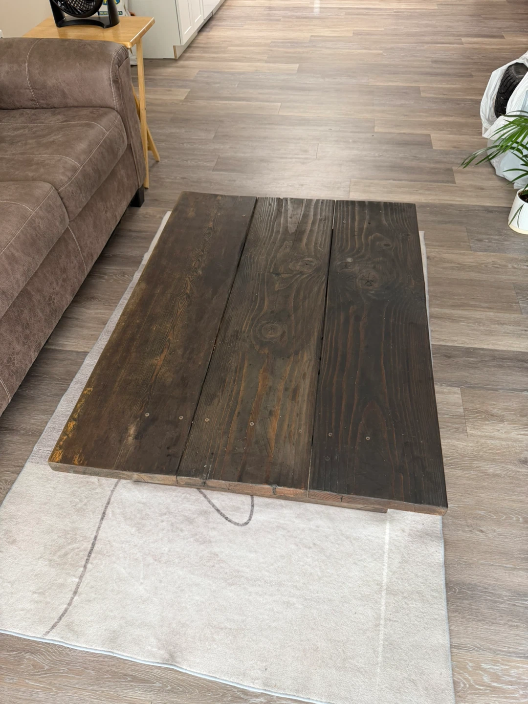Rustic Wooden Coffee Table