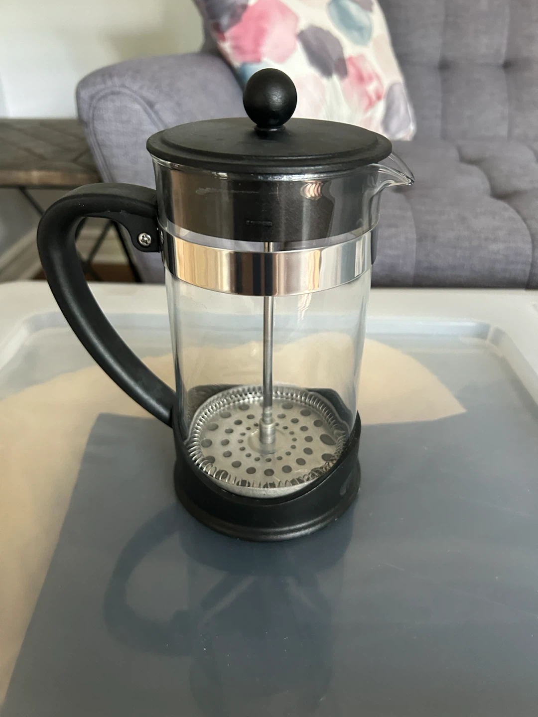 Pyrex Glass French Press Coffee Maker - photo 2