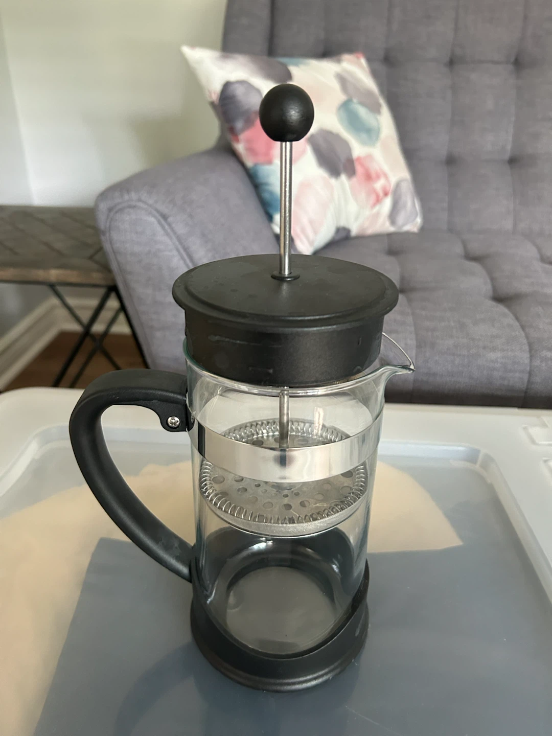 Pyrex Glass French Press Coffee Maker - photo 3