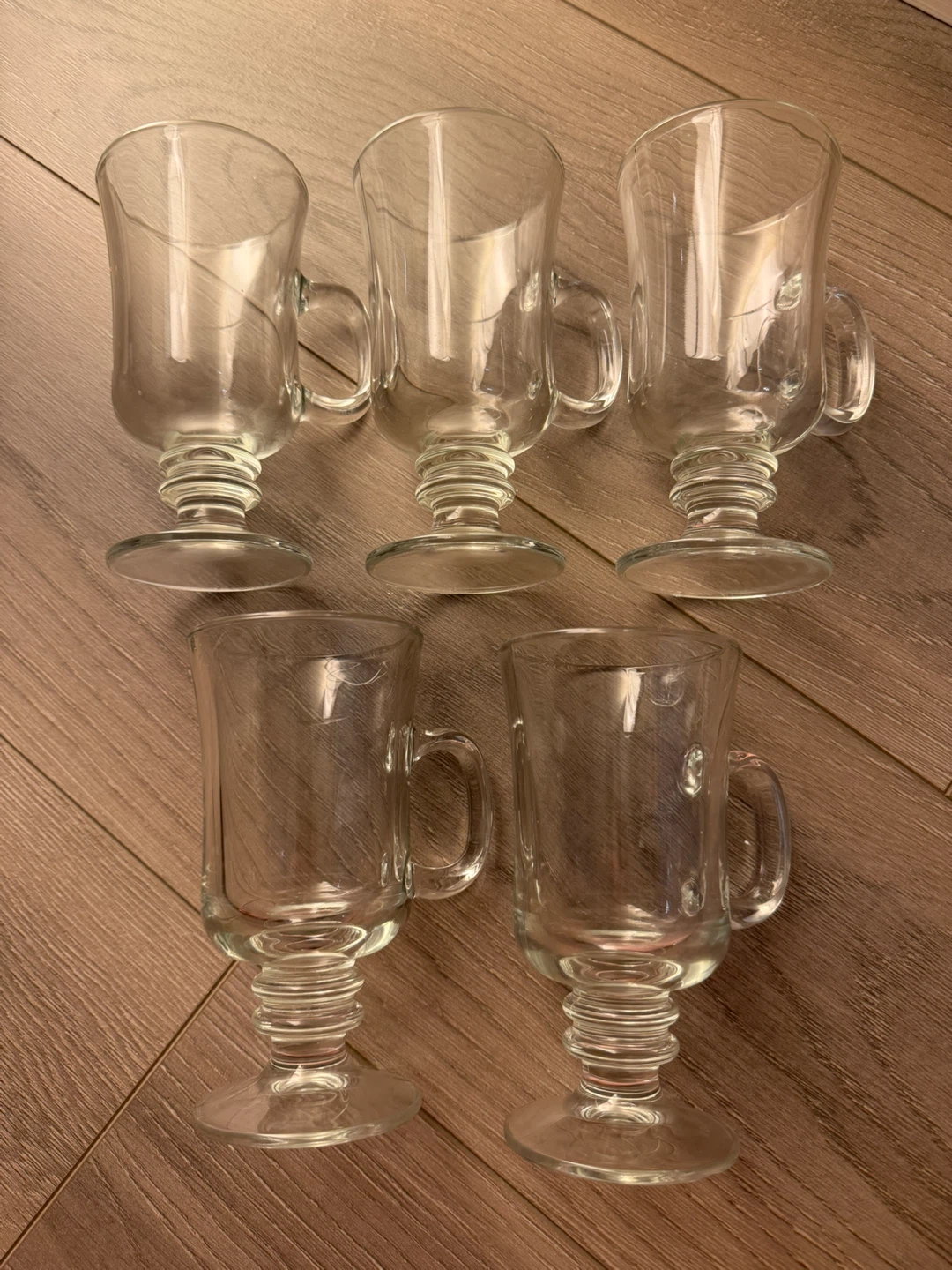 Set of 5 Irish Coffee Glasses