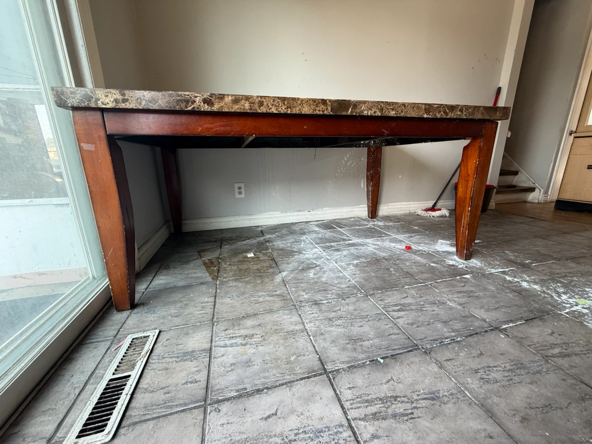 Dining Table with Marble Top - photo 3