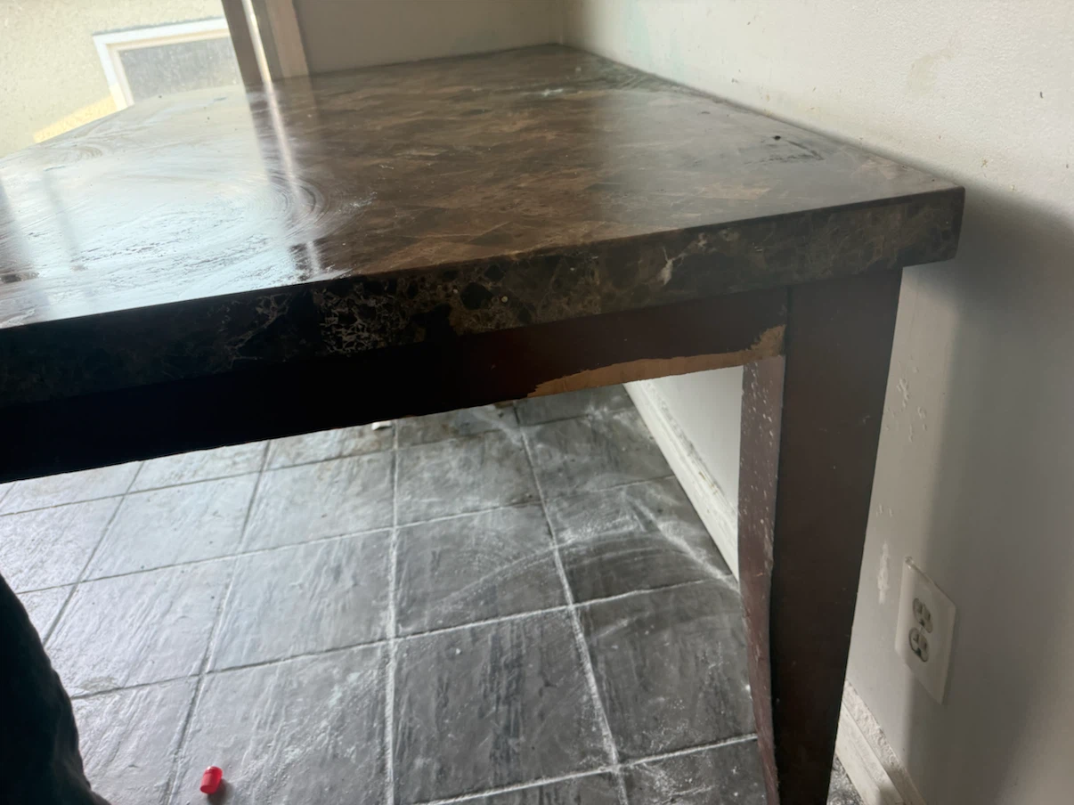 Dining Table with Marble Top - photo 5