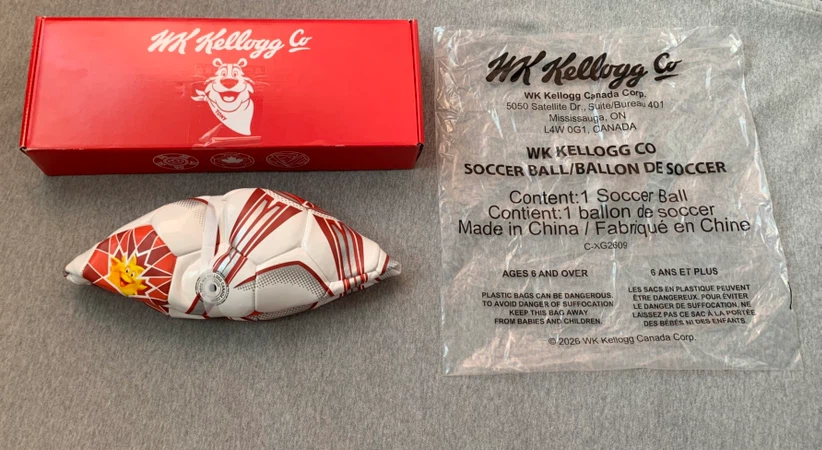 World Cup Kellogg Co Soccer Ball - BNIB