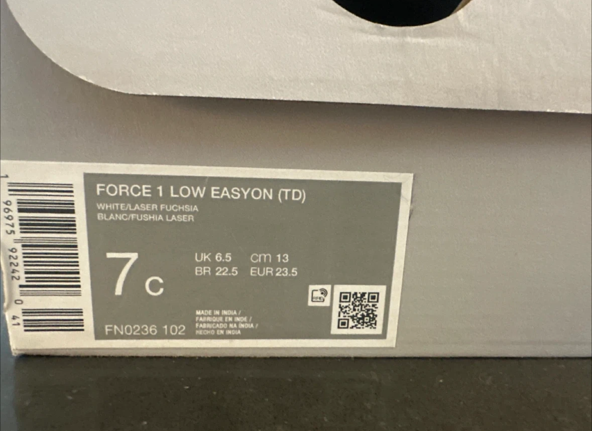 Nike Air Force 1 Low EasyOn Toddler Shoes - photo 2