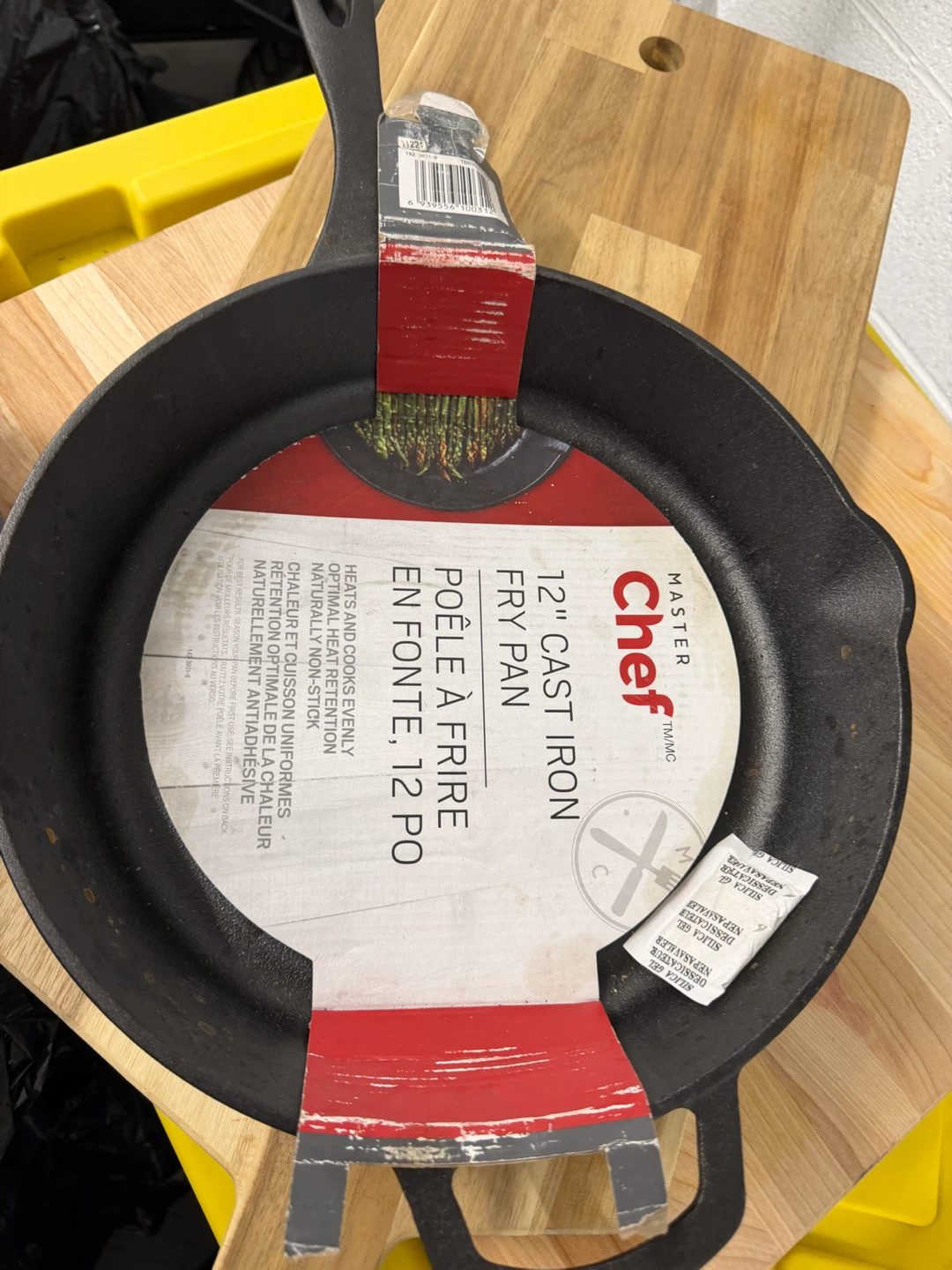 Master Chef 12" Cast Iron Fry Pan