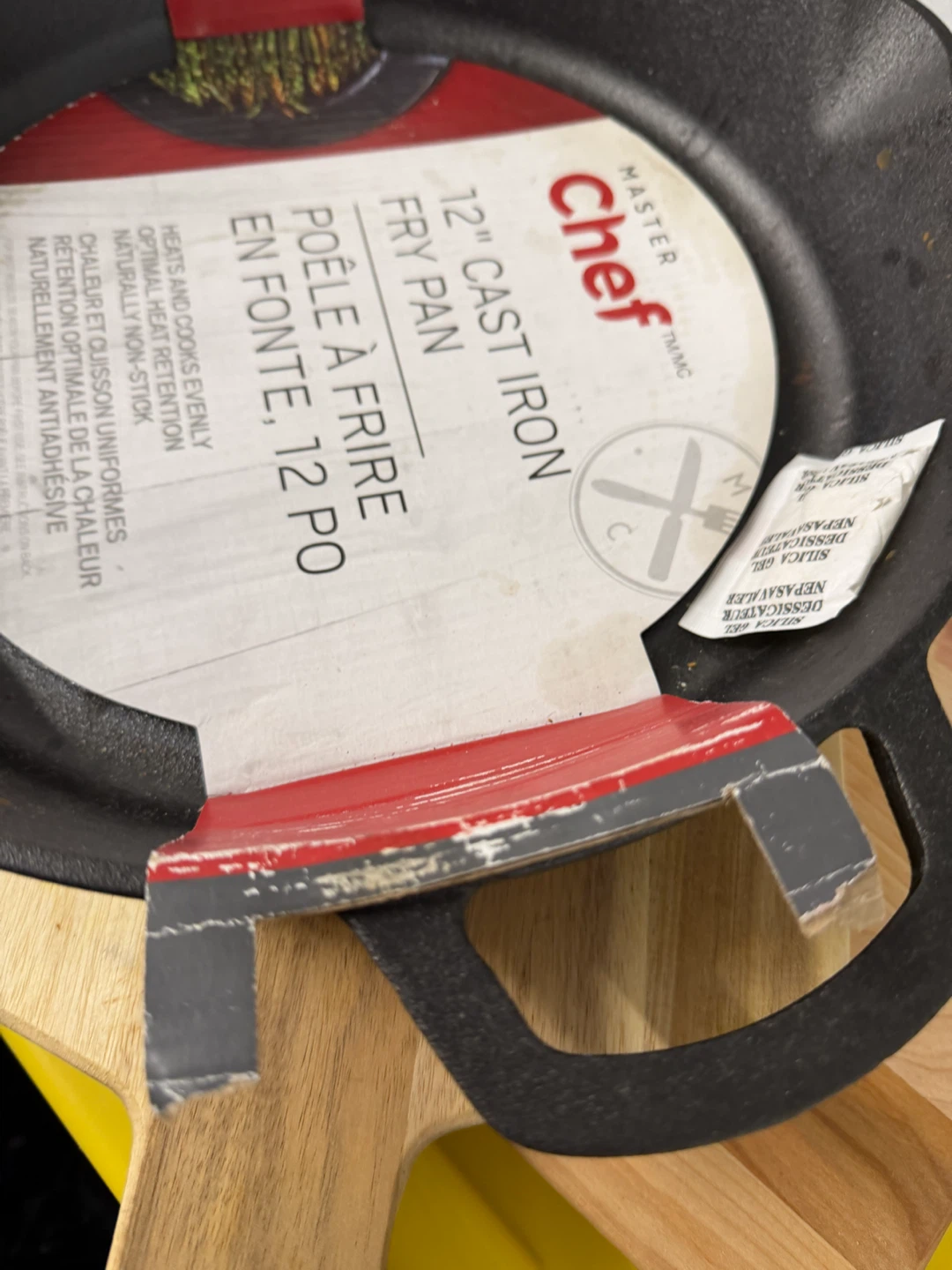 Master Chef 12" Cast Iron Fry Pan - photo 2