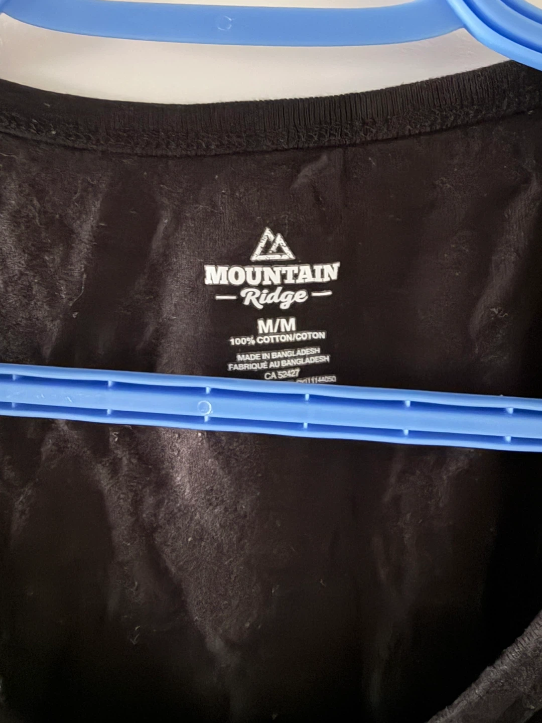 Mountain Ridge Black Cotton Tank Top - M/M - photo 2