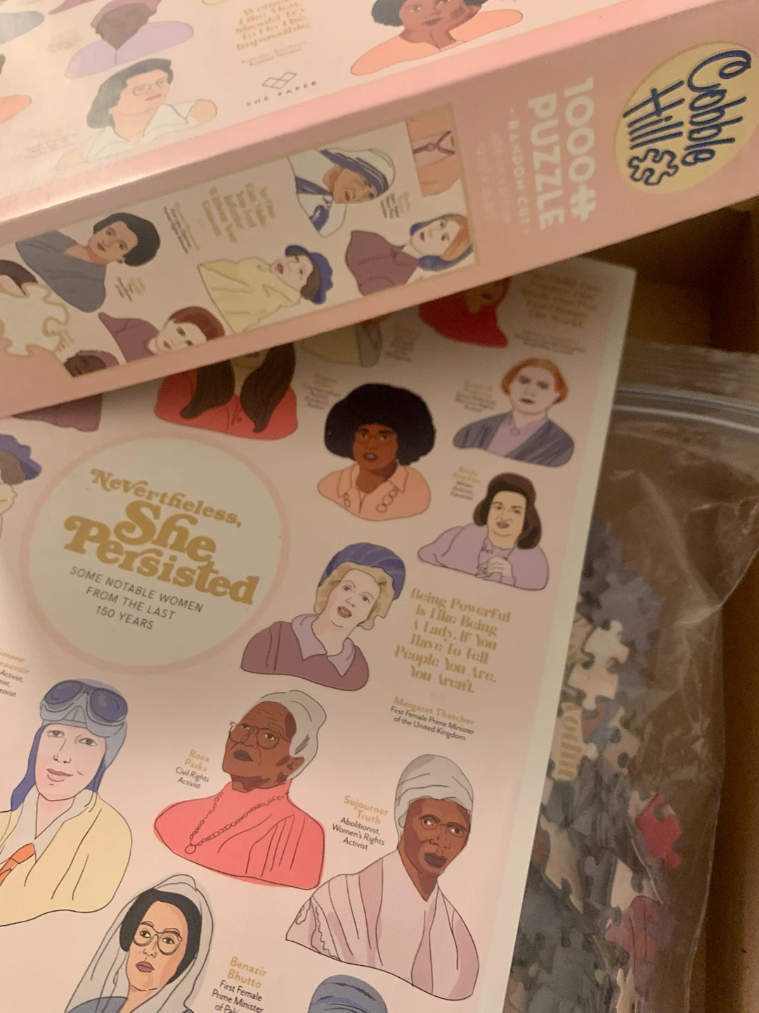 Cobble Hill "Nevertheless, She Persisted" 1000 Piece Puzzle - photo 2