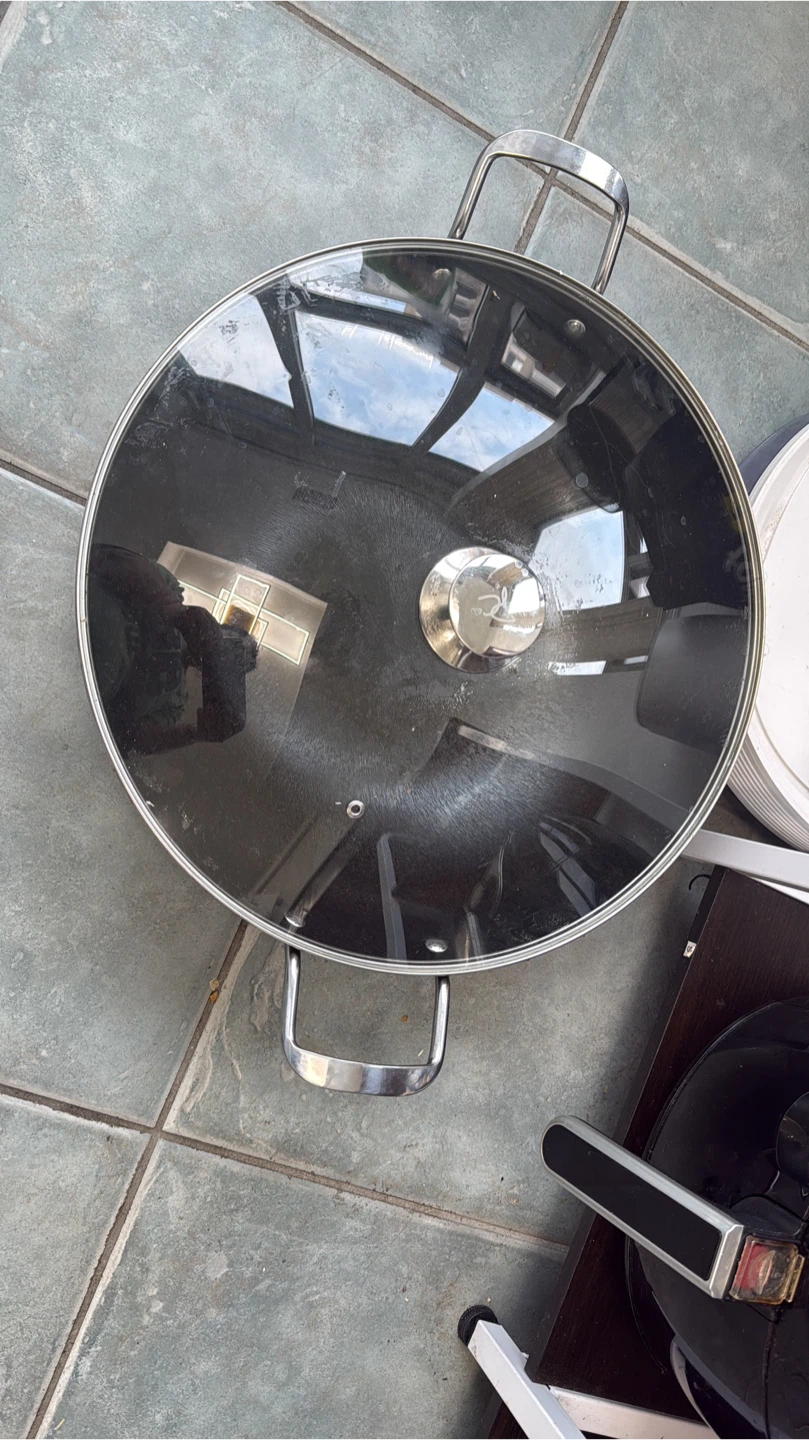 Cast Iron Glass Lid cooking Pot