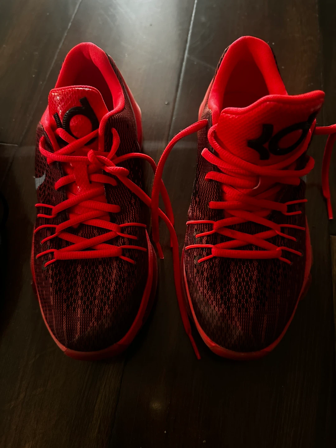 Nike KD 8 Basketball Shoes Red Black