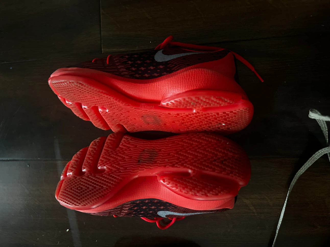 Nike KD 8 Basketball Shoes Red Black - photo 3