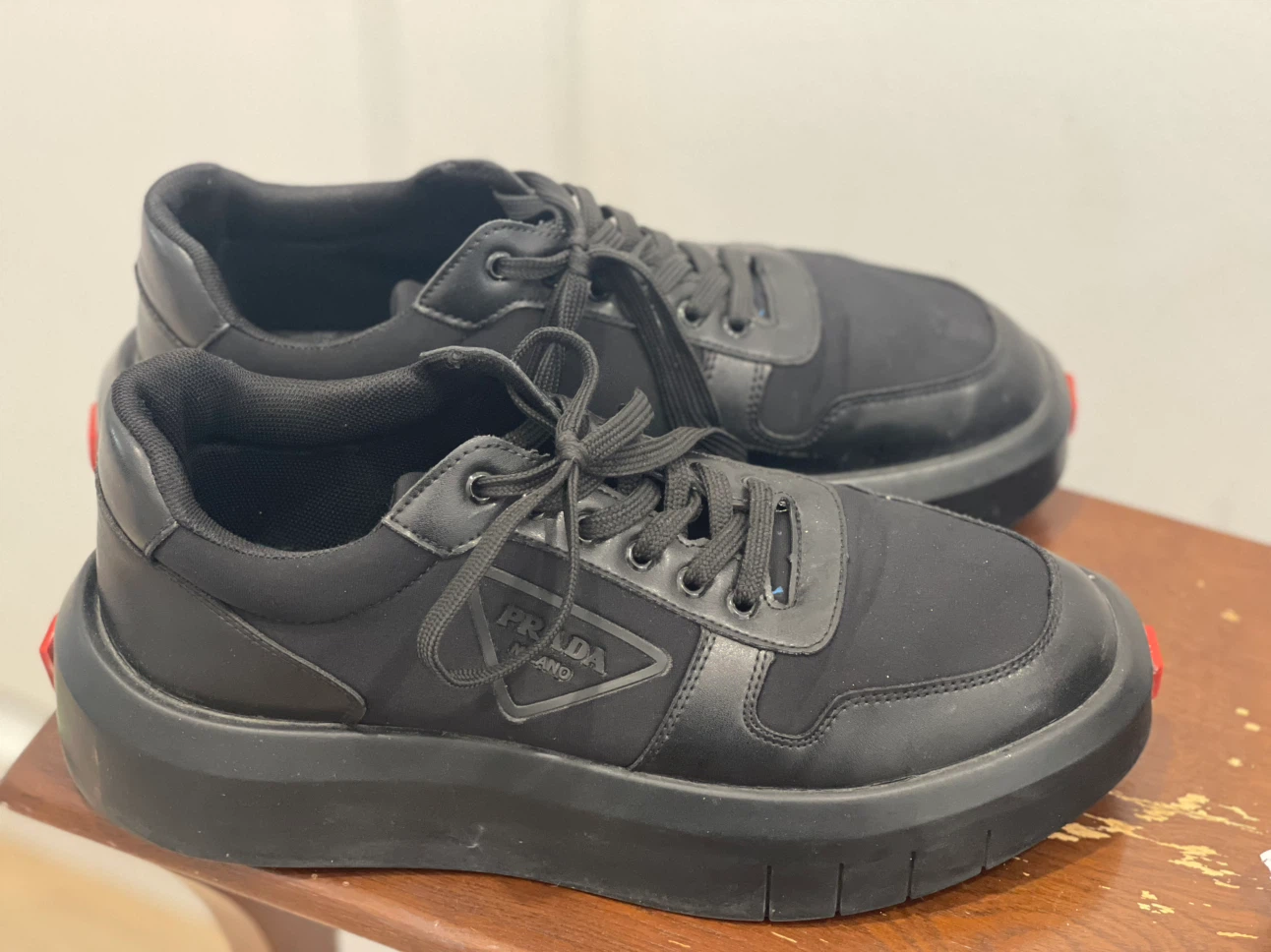 Prada Milano Black Sneakers