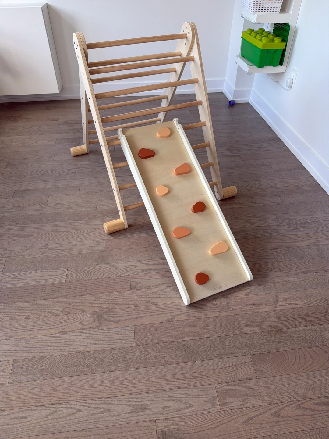 Coco Village Montessori 2-in-1 Triangle & Wall Climber - photo 4