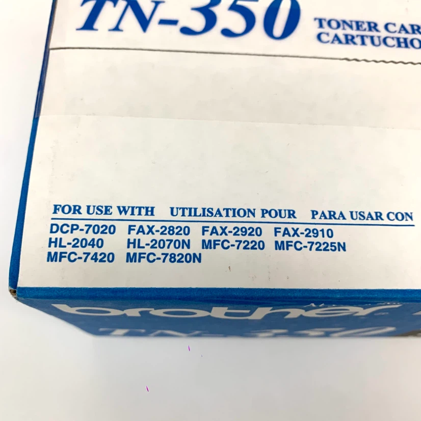Brother TN-350 Toner Cartridge Printer Replacement New - photo 4