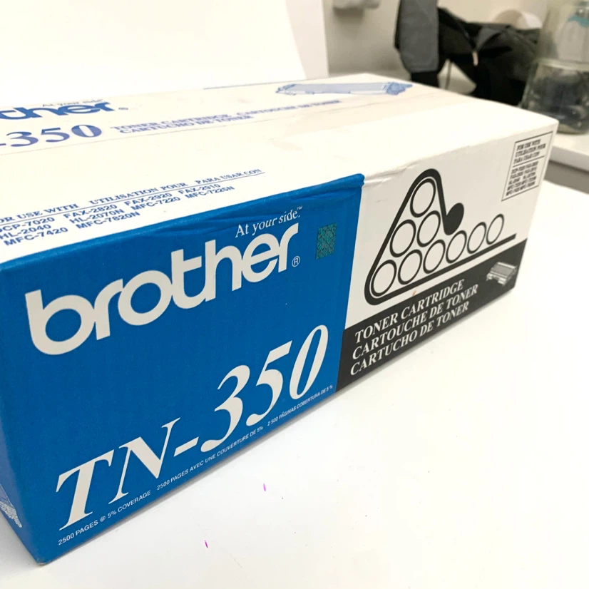 Brother TN-350 Toner Cartridge Printer Replacement New - photo 5