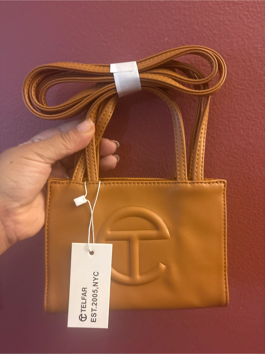 NEW Telfar Small Bag - Tan