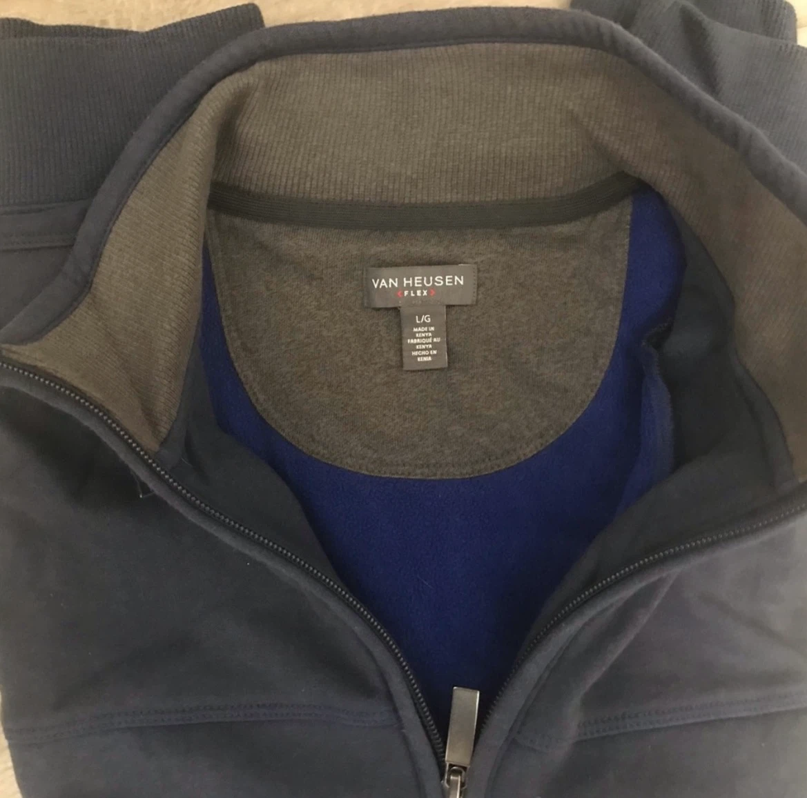 Van Heusen Mens Mock Neck Sweater- size L - photo 4
