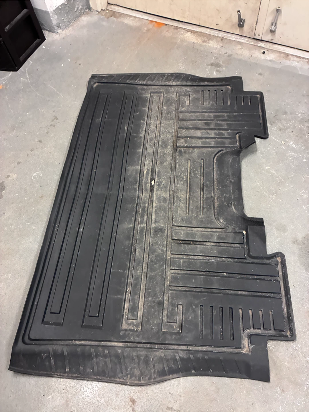 Black Rubber Floor Mat - photo 4