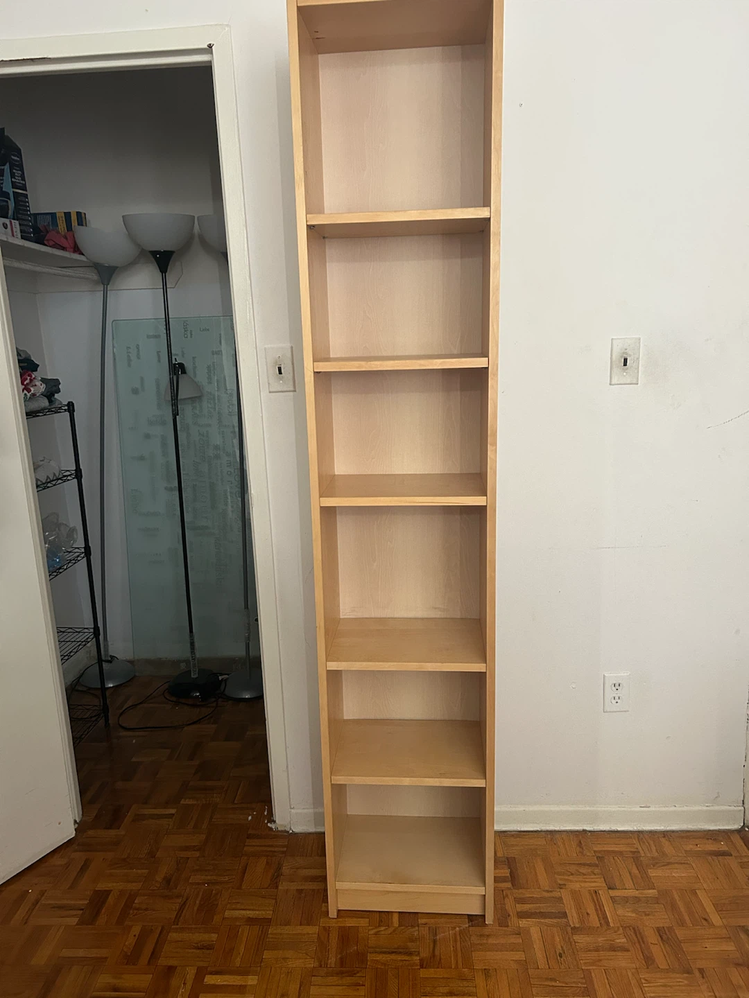 Light Wood Bookshelf