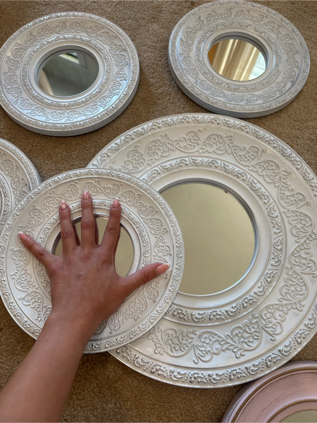 Decorative Wall Mirrors 2 set of 5. 10 in total - photo 3
