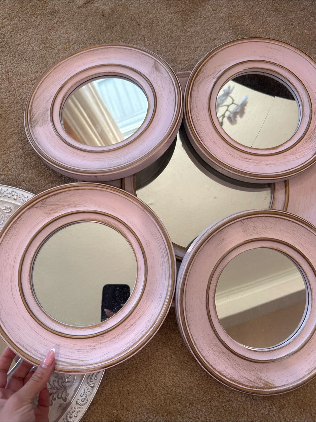 Decorative Wall Mirrors 2 set of 5. 10 in total - photo 4