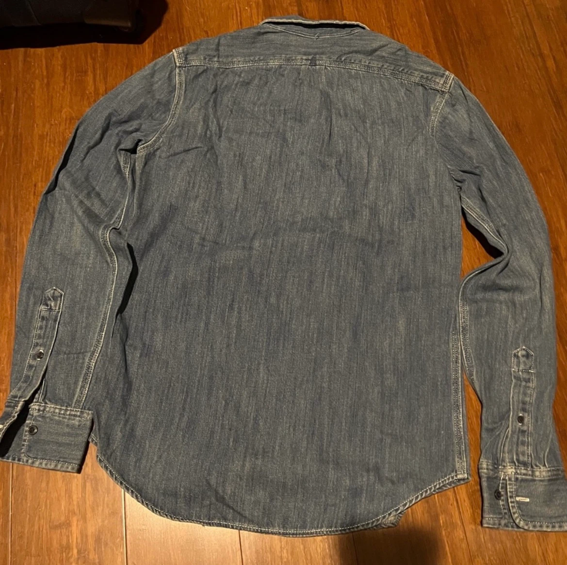 Old Navy Classic Button-Down Jean Shirt - size Small - photo 2