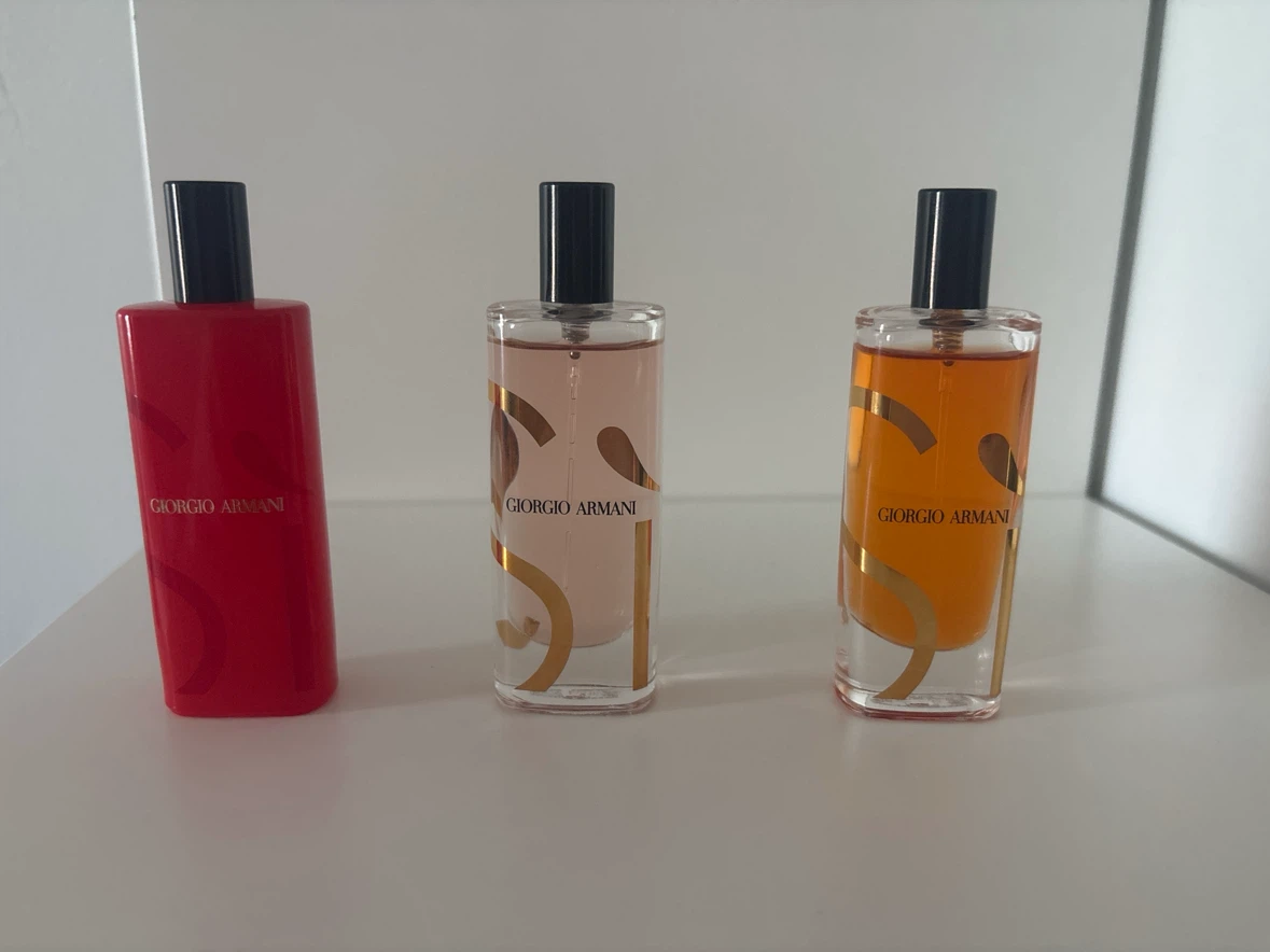 three GIORGIO ARMANI 15 ml perfumes - photo 2