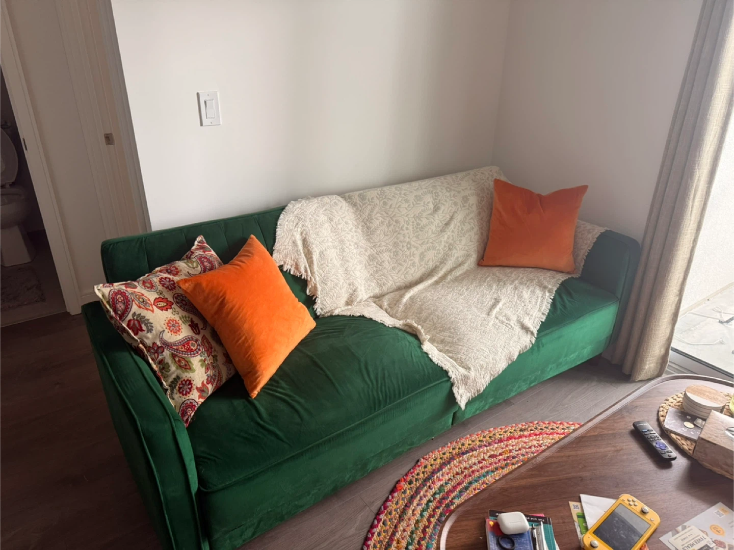 Velvet Sofa Bed