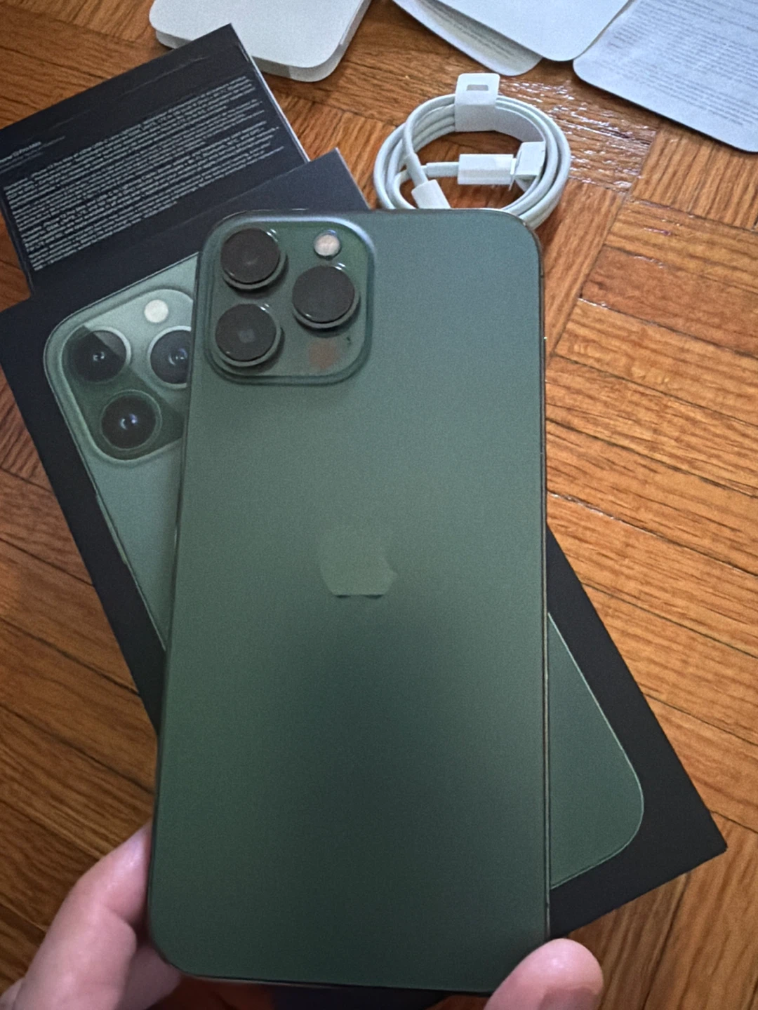 Apple iPhone 13 Pro Max Alpine Green 256 go - photo 5