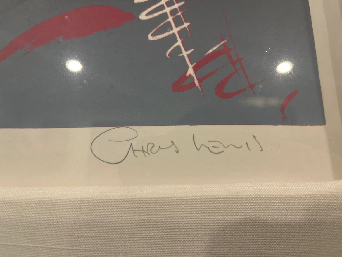 Chris Lewis "Brush Stroke II" Framed Art Print 9/300 - photo 2