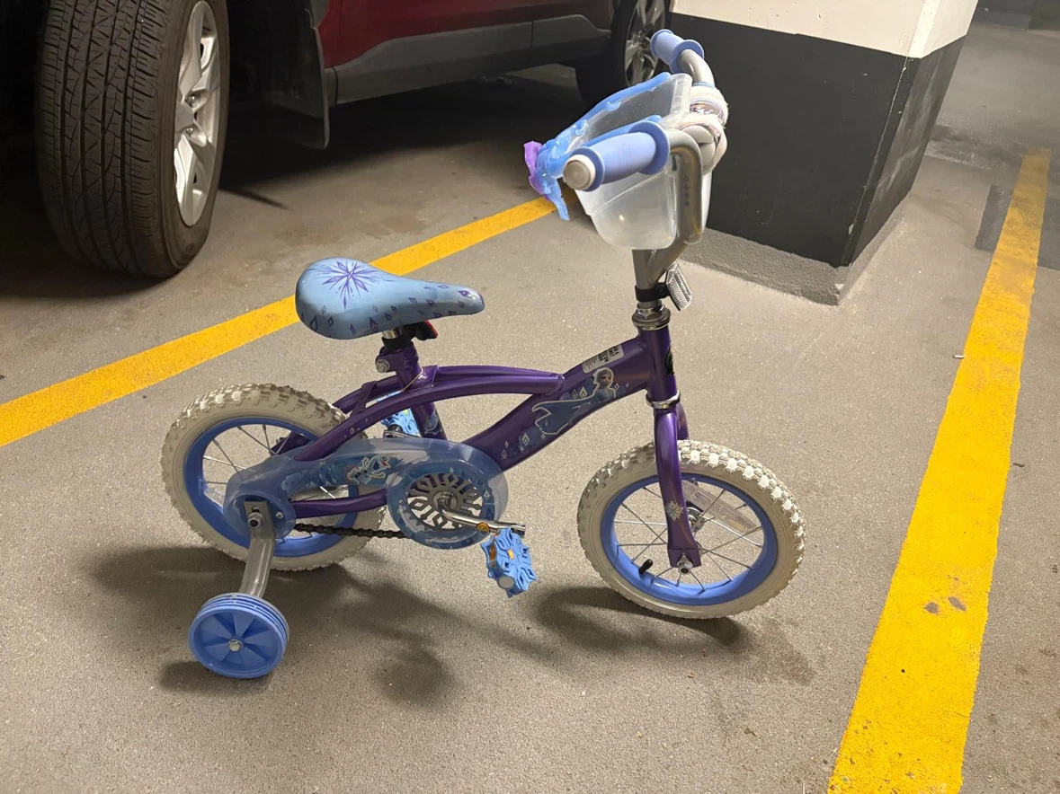 Bicycle kids Elsa