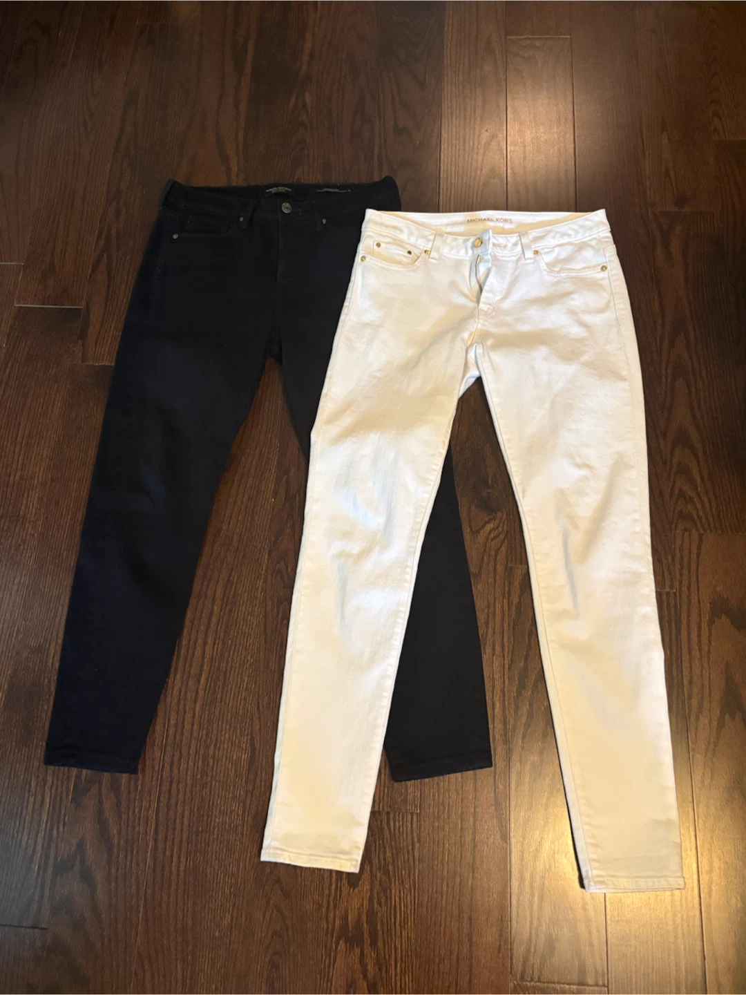 Michael Kors Women's Jeans - Black & White