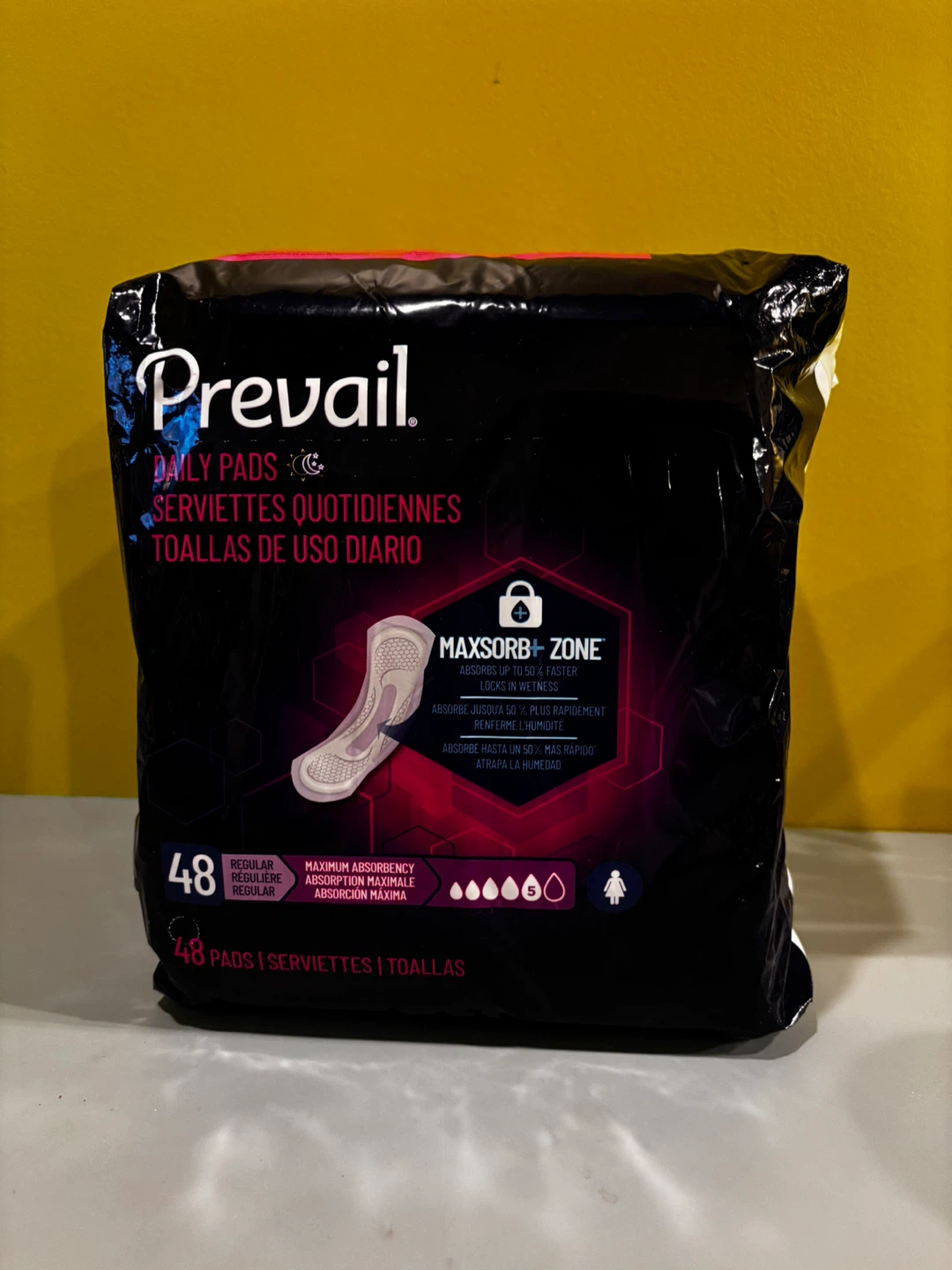 Prevail Daily Pads - 48 Count