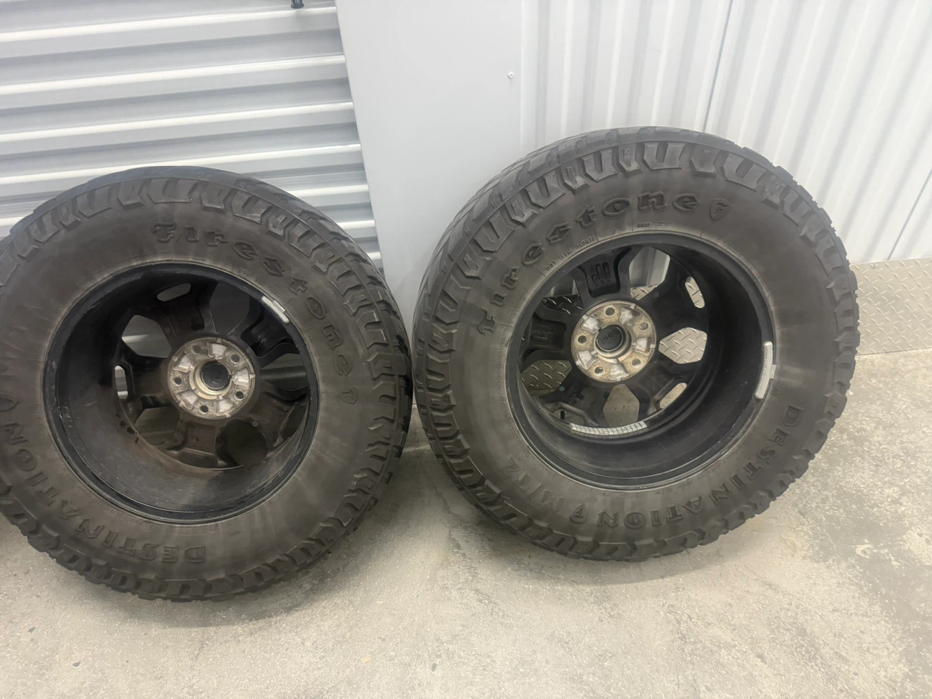 Firestone Destination A/T tires with Jeep Rims - Set of 4 - photo 4