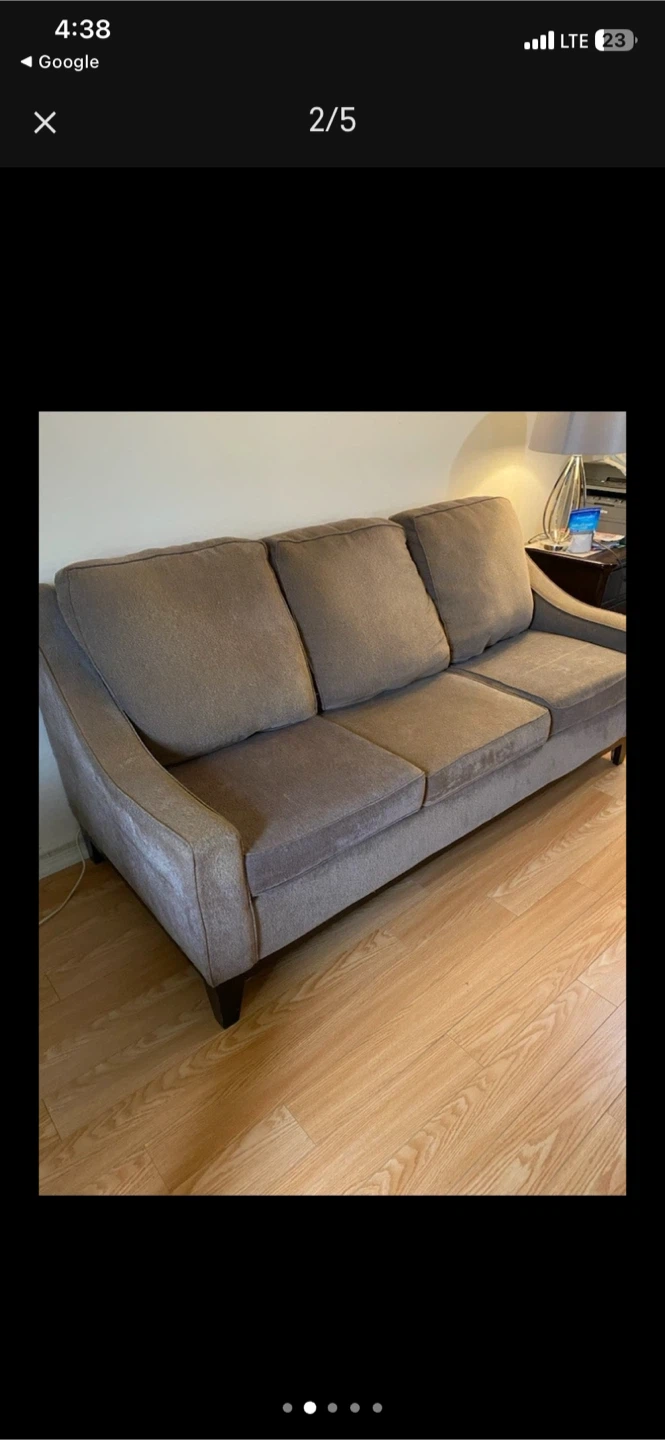Brown Sofa - photo 2