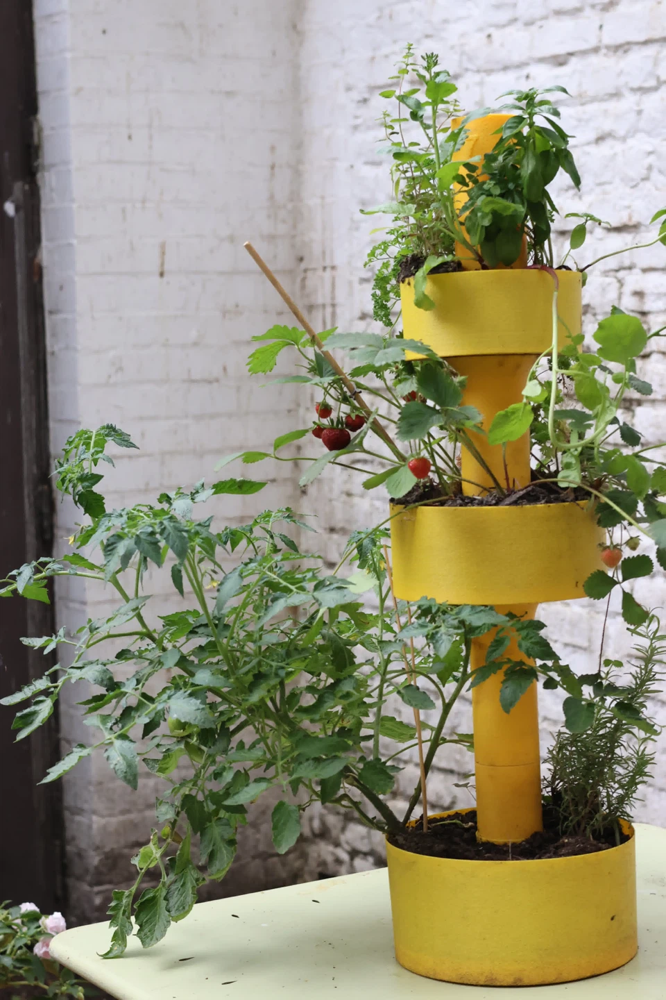 NEW 43” Garden Stack Self-Watering Planter