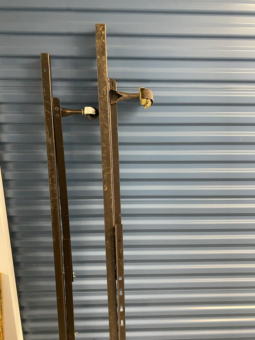 Twin Size Box Spring with Metal Bed Frame - photo 4