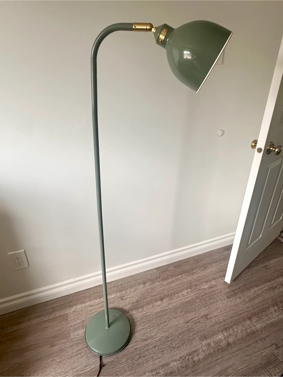 IKEA RÖDFLIK Floor/Reading Lamp – Gray-Green