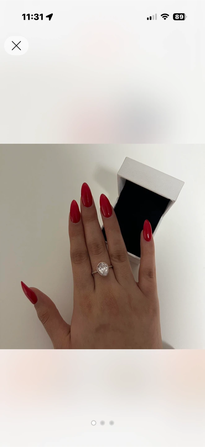 Pandora Rose Heart Ring
