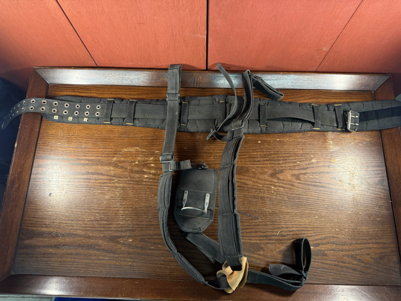 Work Tool Belt with Suspenders
